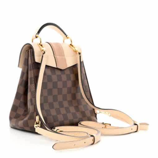 Louis Vuitton Damier Ebene Clapton Backpack Crossbody Creme