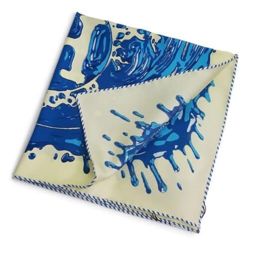 HERMES Gavroche Carré 45 Silk Peinture Fraiche. - Image 7