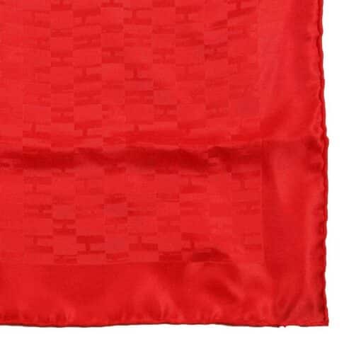 Hermes Red Op'H Silk Scar 45 - Image 4