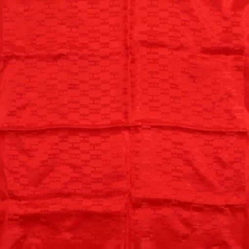 Hermes Red Op'H Silk Scar 45 - Image 3