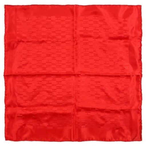 Hermes Red Op'H Silk Scar 45 - Image 2