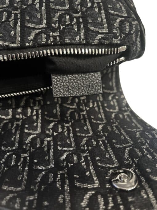 CHRISTIAN DIOR Oblique Saddle Bag. - Image 8