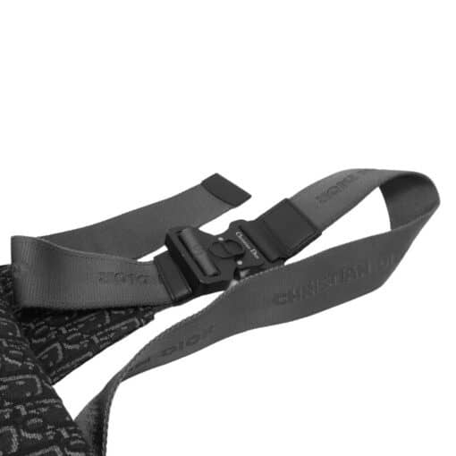 CHRISTIAN DIOR Oblique Saddle Bag. - Image 9