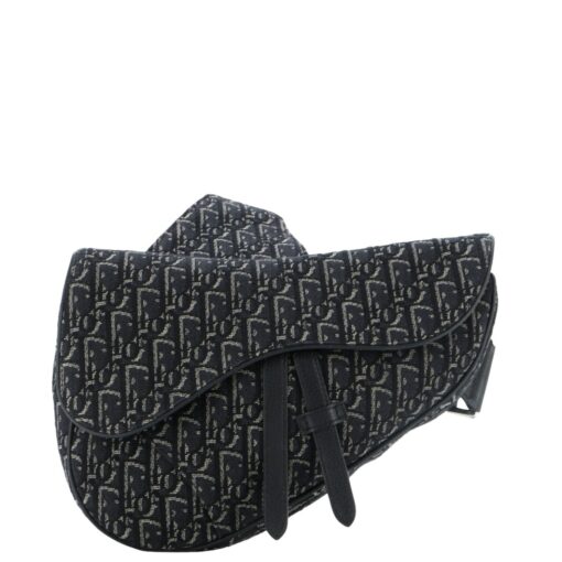 CHRISTIAN DIOR Oblique Saddle Bag.