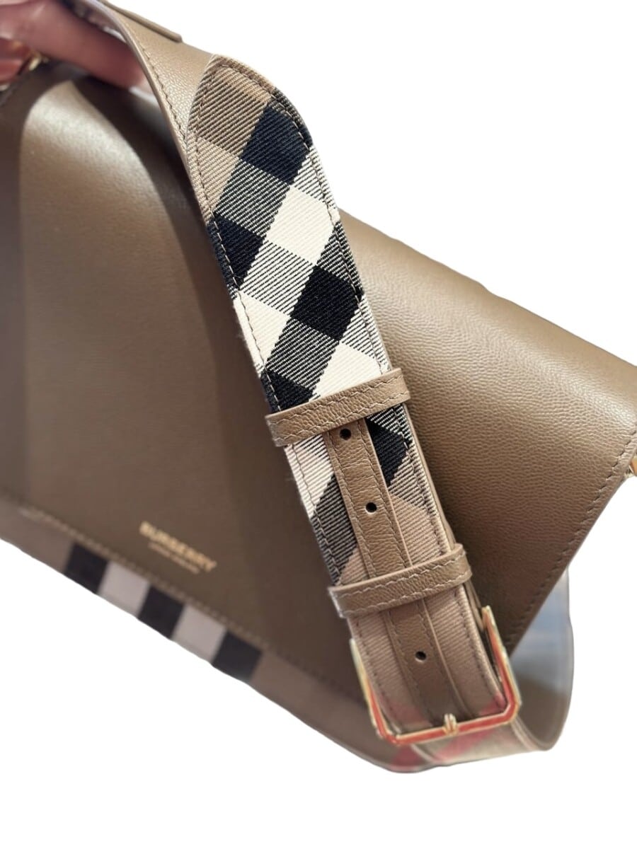 Burberry Chestnuts Beige Shoulder Crossbody Bag