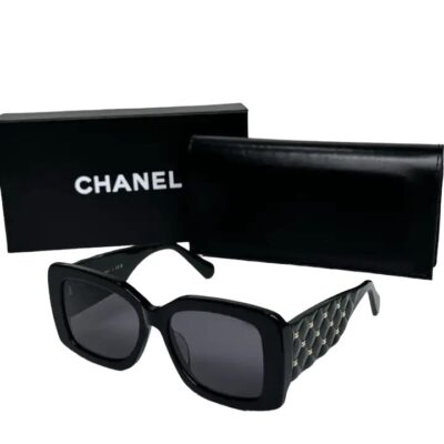 Chanel Ladies Rectangle Frame Sunglasses