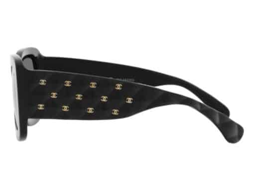 Chanel Ladies Rectangle Frame Sunglasses - Image 4