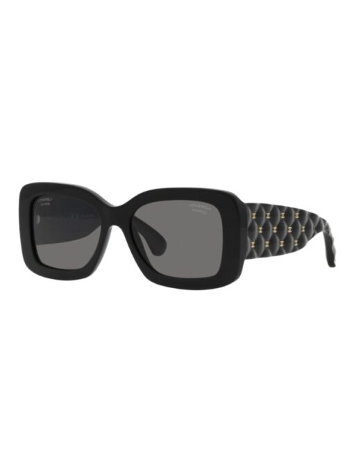 Chanel Ladies Rectangle Frame Sunglasses - Image 6