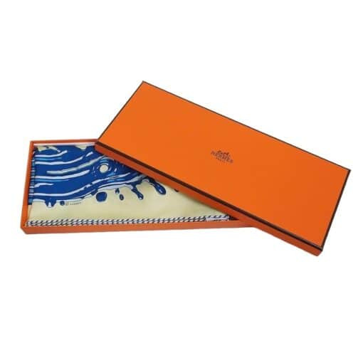 HERMES Gavroche Carré 45 Silk Peinture Fraiche. - Image 10