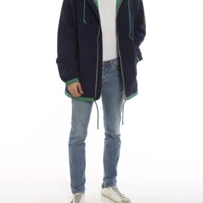 Kenzo K-Tiger Zipped Hooded Gents Oversized Medium Jacket