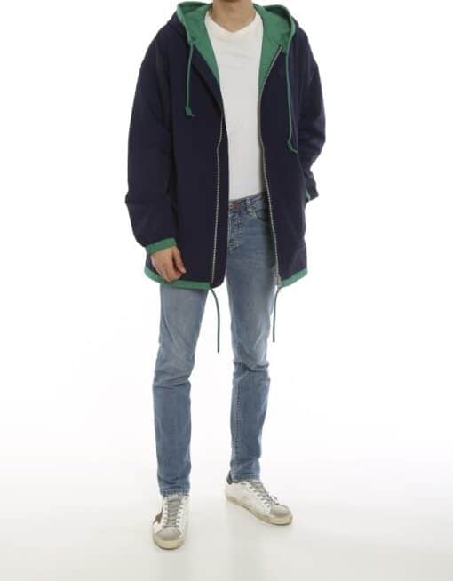 Kenzo K-Tiger Zipped Hooded Gents Oversized Medium Jacket