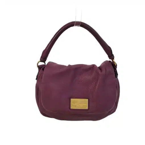 Marc Jacobs Burgundy Leather Classic Q Shoulder Bag - Image 7