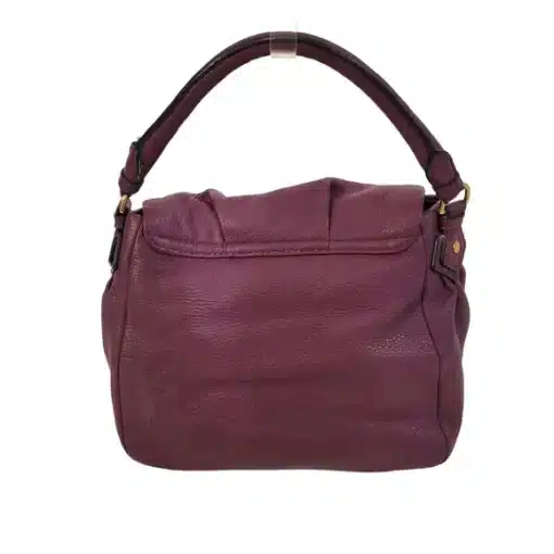 Marc Jacobs Burgundy Leather Classic Q Shoulder Bag - Image 2