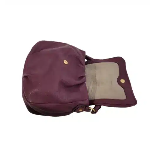 Marc Jacobs Burgundy Leather Classic Q Shoulder Bag - Image 4