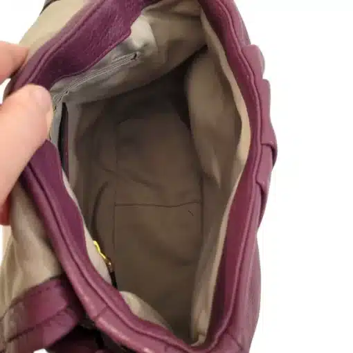 Marc Jacobs Burgundy Leather Classic Q Shoulder Bag - Image 5