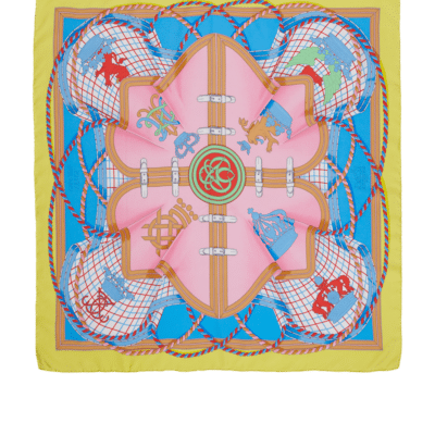 Hermes Grande Tenue 90 Scarf