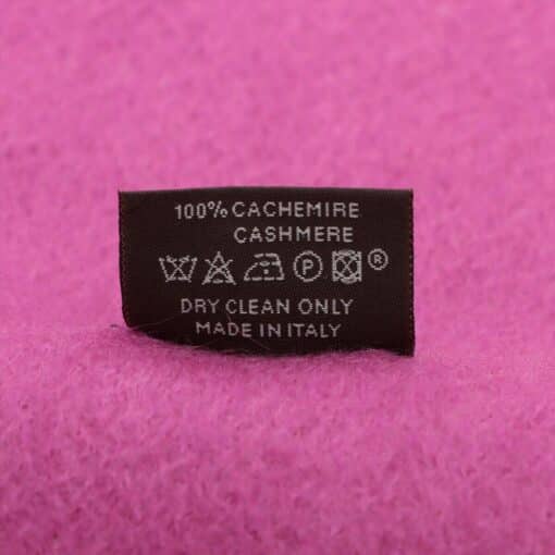 Hermès Scarf 100% Cashmere in Pink. - Image 4