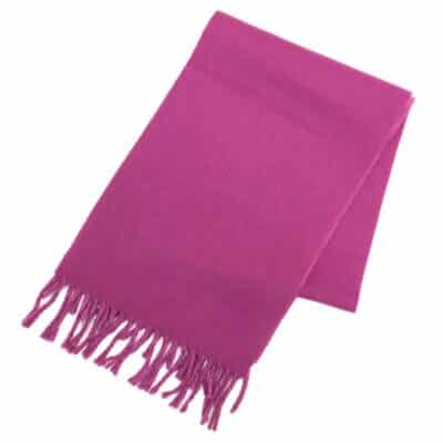 Hermès Scarf 100% Cashmere in Pink.