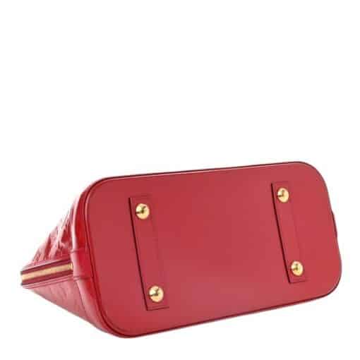 Louis Vuitton Vernis Leather Alma PM Pomme D'Amour Handbag - Image 3