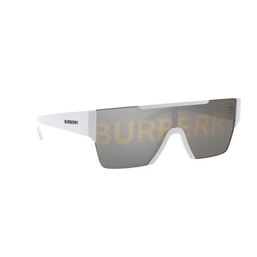 BURBERRY Rectanglular White Sunglasses - Image 3