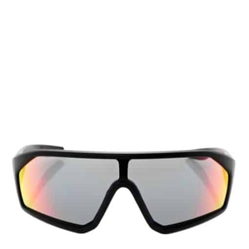PRADA Acetate Linea Rossa Impavid Black Sport Sunglasses - Image 5