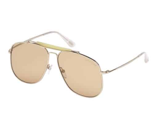 Tom Ford Unisex Sunglasses in Gold Frame - Image 5