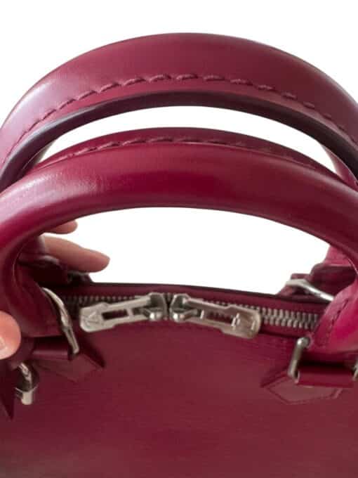 Louis Vuitton Alma Epi Leather PM Fuchsia. - Image 13