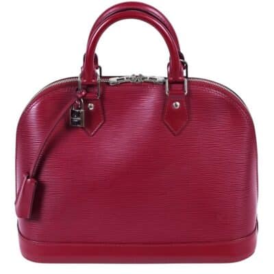 Louis Vuitton Alma Epi Leather PM Fuchsia.