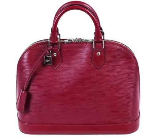 Louis Vuitton Alma Epi Leather PM Fuchsia.