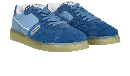 CHANEL Ladies Quilted Trainers (Size 35.5) - Image 2