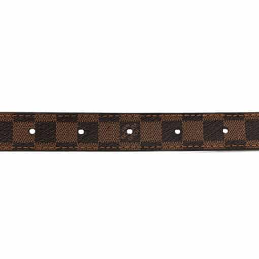 Louis Vuitton Damier Ebene 25mm LV Initiales Belt 90.35 - Image 5