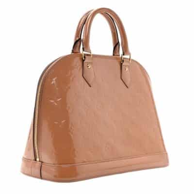 Louis Vuitton Vernis Alma PM Rose Velours Bag.