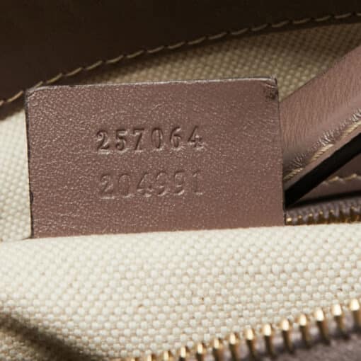 Gucci Beige GG Canvas and Leather Mayfair Hobo Shoulder Bag - Image 4
