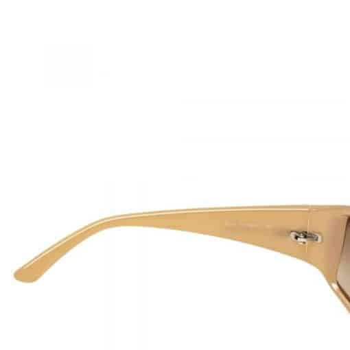 Chanel Beige/Brown Gradient Shield Ladies Sunglasses. - Image 7