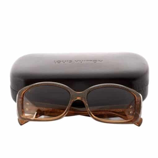 Louis Vuitton Soupcon Sunglasses Glitter Honey - Image 8