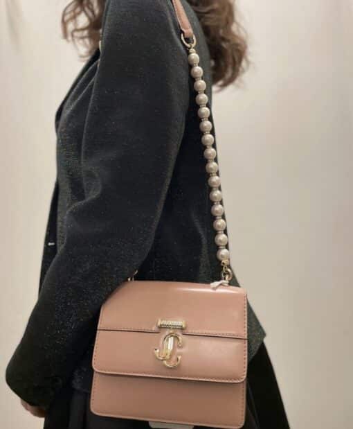 JIMMY CHOO Avenue Quad XS Shoulder Bag - Image 12