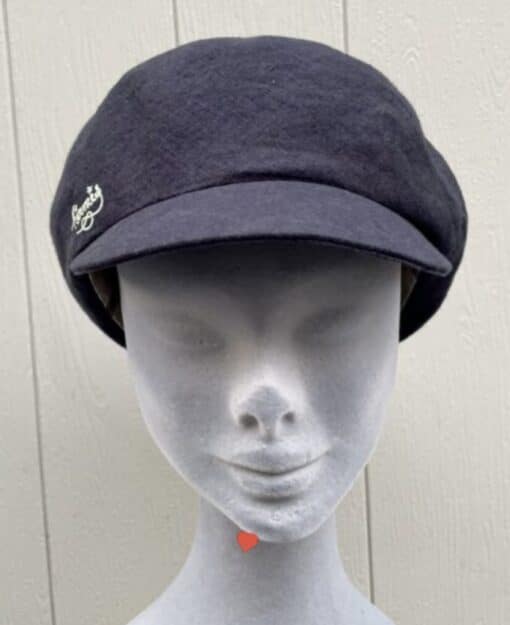 HERMÈS Davis H Primavera Ladies Cap Dark Navy 56