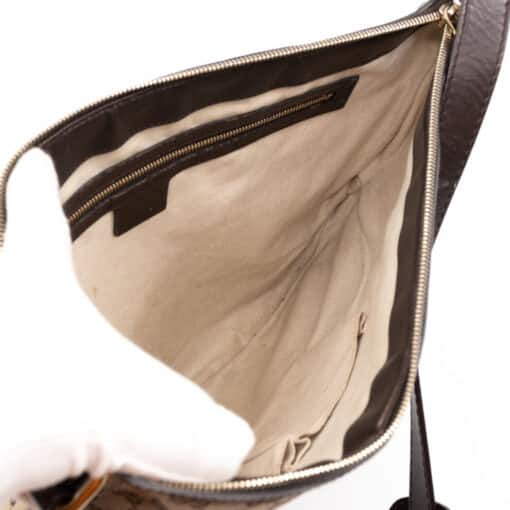Gucci Saddle Messenger Medium GG Supreme Bag - Image 4