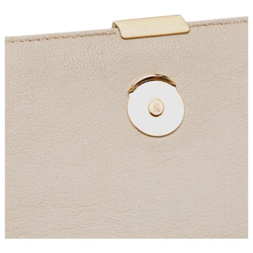 SAINT LAURENT Lambskin Quilted leather Becky Chain Bag Crema Soft. - Image 15
