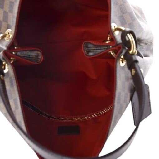 Louis Vuitton Damier Ebene Graceful MM Shoulder Bag - Image 4
