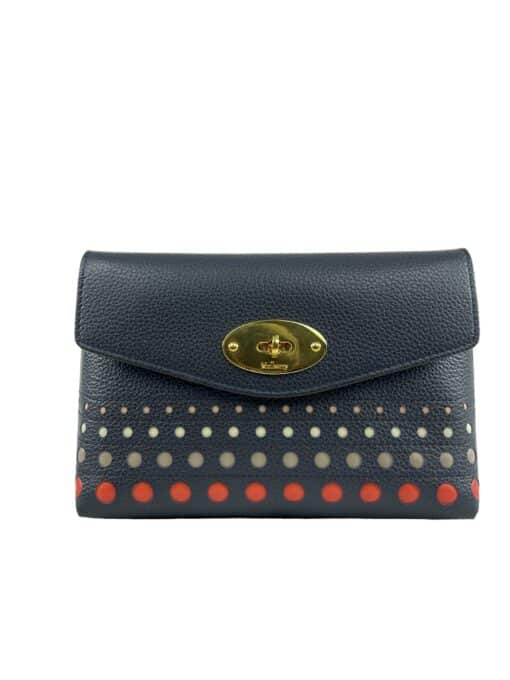 Mulberry Darley Multi Colour Leather Cosmetic Pouch