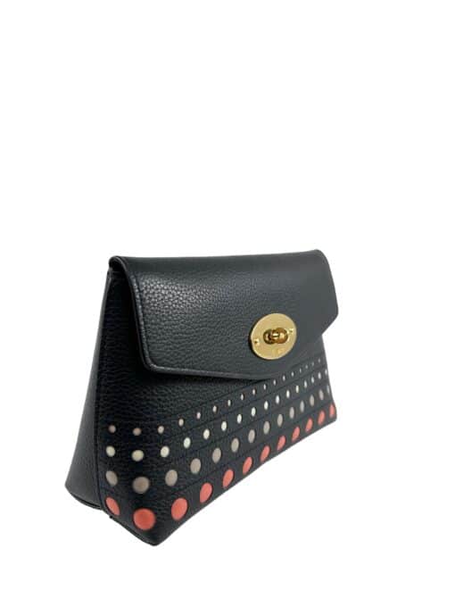 Mulberry Darley Multi Colour Leather Cosmetic Pouch - Image 3