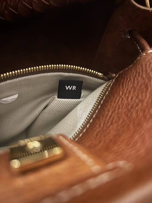 MULBERRY Iris Small Oak Leather Satchel. - Image 6