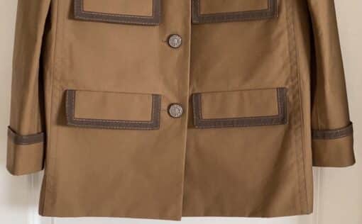 Chanel 20C Runway Bronze CC Buttons Jacket (Size 36 Small) - Image 2