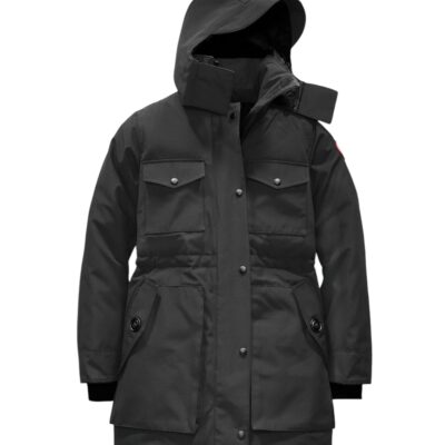 Canada Goose Black Gabriola Down Parka Coat (Size Large)