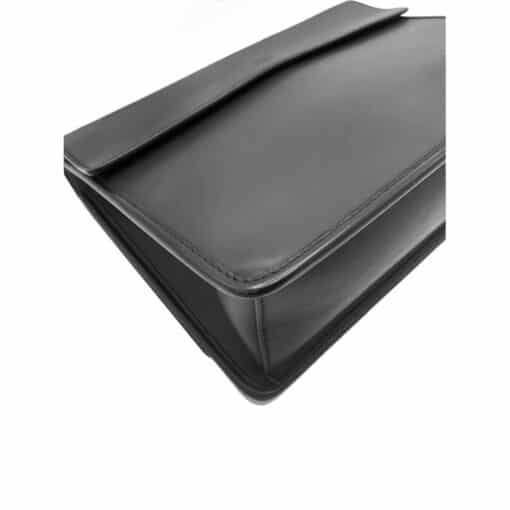 FENDI Vitello Century Opaco F is Fendi Kan I Shoulder Bag Black. - Image 13