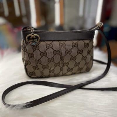 Gucci GG Canvas Mini Crossbody Bag