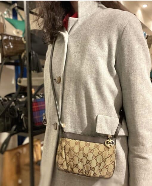 Gucci GG Canvas Mini Crossbody Bag - Image 12