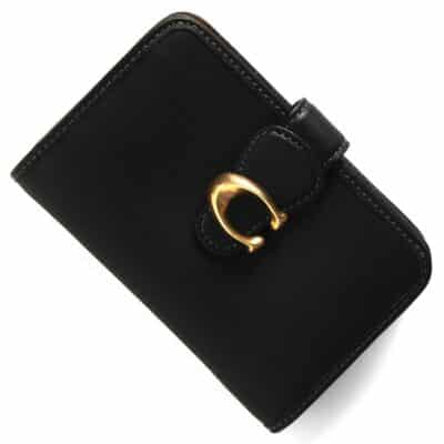 Coach Tabby Medium Black Wallet