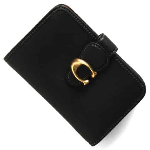 Coach Tabby Medium Black Wallet
